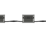 L-window/9/К5х150/840/04/A1-B1/230AC IP65 RAL9006 Муар - светодиодная лампа Ledel